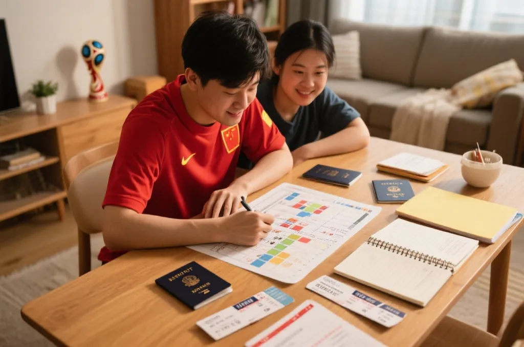 人生第一次世界杯现场：一位中国球迷拿到2026世界杯小组赛美国门票的全程记录